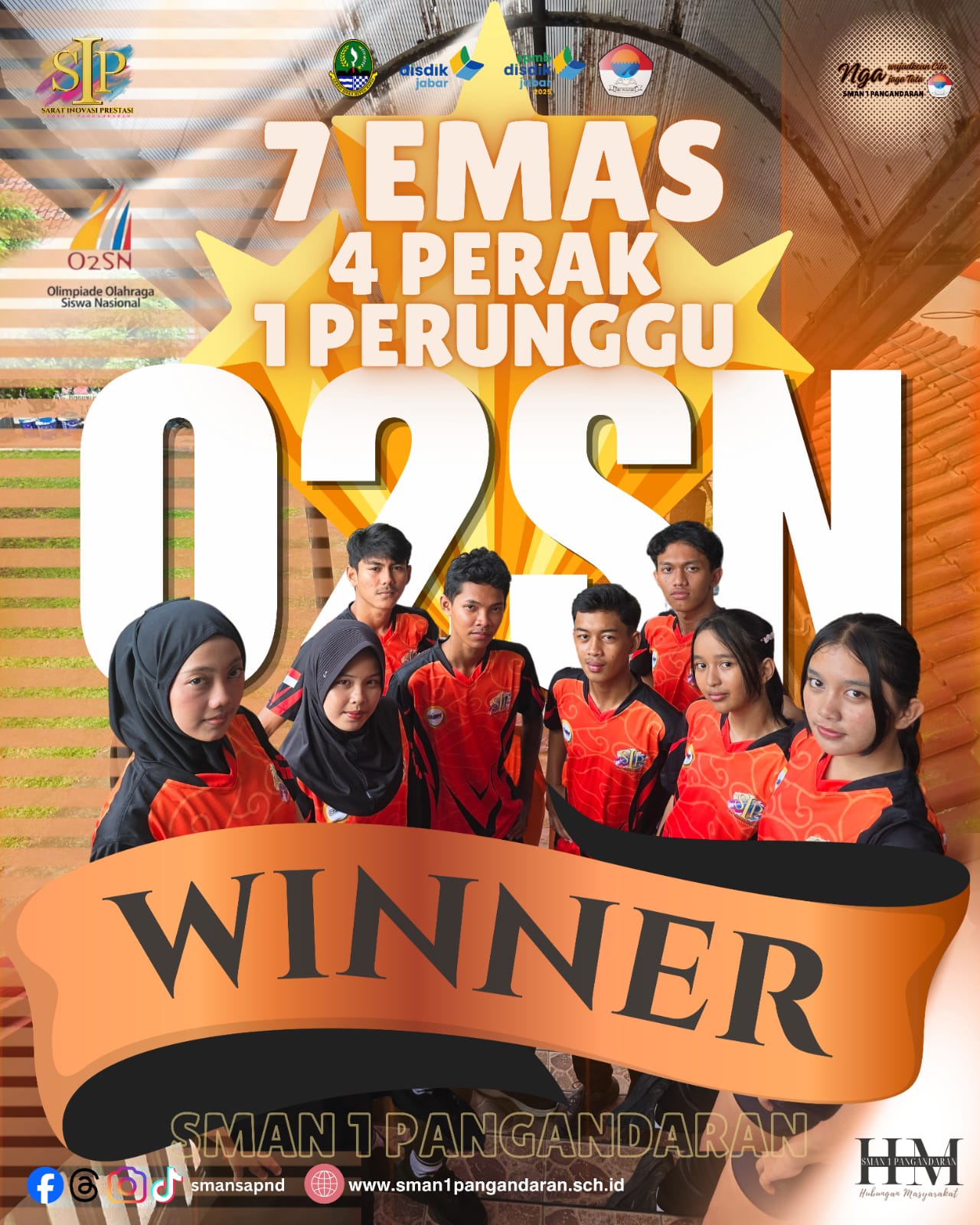O2SN SMAN 1 Pangandaran